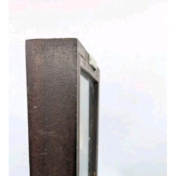 Vintage Shadow Box Butterflies Flowers display glass 12.4" x 5.4" boho READ - Picture 12 of 16